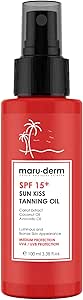 Maruderm SPF 15+ Bronzlaştırıcı Güneş Yağı 100 ml