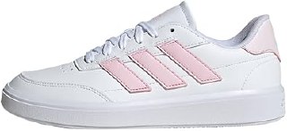 adidas Kadin Courtblock Spor Ayakkabi, Ftwwht/Silvmt/Gretwo, 38