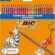 BIC Kids Evolution Stripes Kuru Boya Kalemi, 24’lü Kutu, Kıymık Oluşturmaz, Çiğnemeye Karşı Dayanıklı, Kolay Açılır