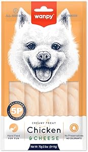 Wanpy Tavuklu Peynirli Krema Köpek Ödülü 5 X14 Gr