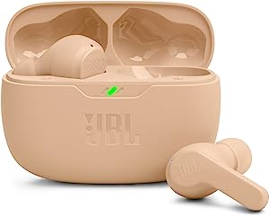 JBL Wave Beam, Kablosuz Kulakiçi Kulaklık, IE, Bej