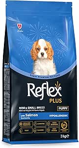REFLEX PLUS Somonlu Mini ve Küçük Irk Yavru Köpek Maması 3 KG