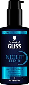 Gliss Night Elixir Nemlendirici Gece Bakım Serumu, 100ml