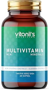 Vitanil’s Nutrition Erkek Multivitamin Mineral Kompleks (60)