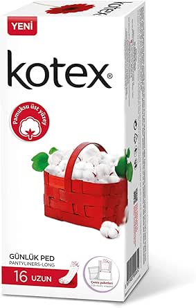Kotex Günlük Ped Uzun 16’lı 1 Paket