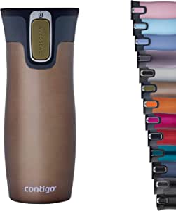 Contigo Westloop Autoseal Termos Bardak 470 mL Kahverengi