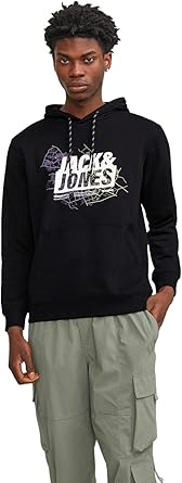 JACK & JONES JCOMAP LOGO SWEAT HOOD SN Sweatshirt Erkek