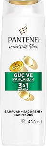 PANTENE Güç ve Parlaklık 3’ü 1 Arada Şampuan 400 ml