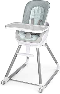 Ingenuity Beanstalk Baby to Big Kid 6’sı 1 Arada Mama Sandalyesi, Yenidoğandan 5 Yaşına Kadar – Ray