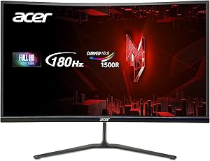 Acer Nitro UM.HE0EE.302 27″ 1080p 180 Hz 1 ms Kıvrımlı Oyuncu Monitör