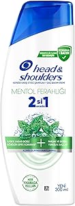 Head & Shoulders Mentol Ferahlığı 2’si 1 Arada Kepeğe Karşı Etkili Şampuan 300ml