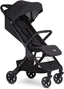 Easywalker MINI Buggy SNAP Kabin Boy Bebek Arabası Oxford Black, hafif – sadece 7,5 kg, pratik tek tuşla otomatik katlanma, doğumdan 22 kg’a kadar kullanım, yağmurluk ve seyahat çantası dahil