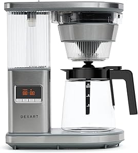Dexart MD-5201T BrewMaster High Temperature Filtre Kahve Makinesi, Gri