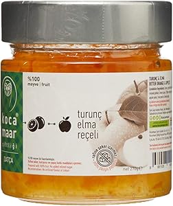 Kocamaar Çiftliği Şeker İlavesiz Turunç & Elma Reçeli 270 Gr
