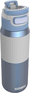 Kambukka Elton Insulated içecek şişesi – 750 ml – gök mavisi – 3’ü 1 arada kapak – Snapclean® teknolojisi