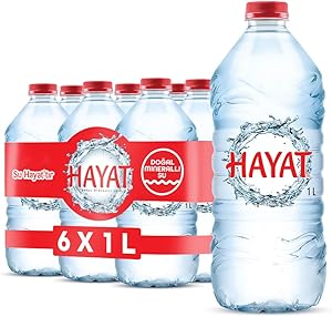 Hayat Doğal Mineralli Su 6×1 L