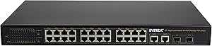 Everest ESW-2426PA-450G 24+2 Port 2-Uplink 2-SFP Port 450W PoE Switch