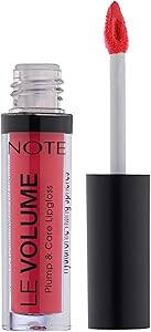 Note Le Volume Plump & Care Lipgloss 04 Like a Star Dudak Parlatıcısı, Pembe