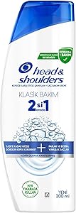 Head & Shoulders Klasik Bakım 2’si 1 Arada Kepeğe Karşı Etkili Şampuan 300ml