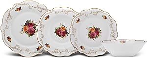 KARACA ANTIQUE 24 PARÇA 6 KİŞİLİK PORSELEN YEMEK TAKIMI