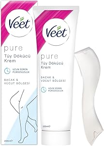 Veet Pure Tüy Dökücü Krem Hassas Ciltler İçin 200 ml