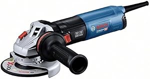Bosch Professional GWS 14-125 S Avuç Taşlama Makinesi-Devir Ayarlı (1.400 W, Disk Çapı: 125 mm, 2.800-11.500 dev/dak)