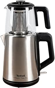 Tefal Magic Tea XL 1650 Watt Cam Demlikli Ve Paslanmaz Çelik Gövdeli Çay Makinesi – 9100046963
