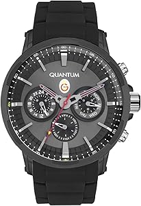 QUANTUM GALATASARAY TARAFTAR SAATİ MAVİ KADRAN SİYAH SİLİKON KORDONLU ERKEK KOL SAATİ MULTİFONKSİYON QUARTZ SUYA DAYANIKLI G877.661