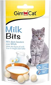 GimCat MilkBits Sütlü Kedi Ödül Tableti, 40 g