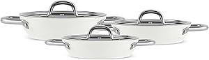 KARACA x Refika Birgül Swiss Crystal Creamy Metal 6 Parça Sahan Set Krem