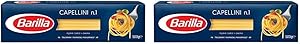 Barilla Capellini (İnce Spagetti) Makarna No.1 (500 Gr) 2li paket