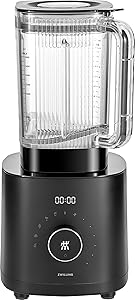 ZWILLING Yüksek performanslı blender, 1,8 l, AC motor, siyah Enfinigy 6 otomatik program, 12 hız kademesi, AC motor