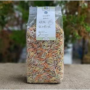 OG natural Organik Sebzeli Artizan Arpa Şehriye 500 gr