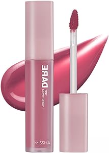 MISSHA Uzun Süre Kalıcı, Nemli Bitiş Sunan Parlak Tint Dare Tint Dewy Drop (ROSY DROP)