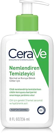 CeraVe Nemlendiren Temizleyici Kuru ve Normal Ciltler