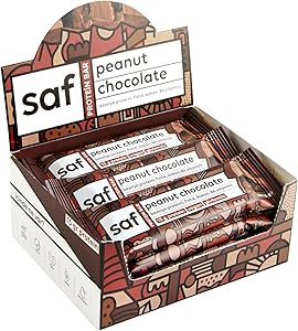 Saf Peanut Chocolate High Protein Bar 50 gr x 12