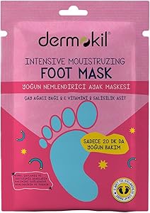 Dermokil Yoğun Nemlendirici Ayak Maskesi 30 ml