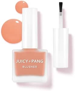 APIEU A’PIEU Meyve Kokulu, Nemlendirici, Doğal Görünümlü Sıvı Allık Juicy-pang Water Blusher OR01