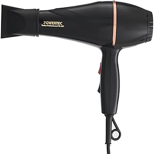POWERTEC TR-501 Saç Kurutma Fön & Saç Kurutma Makinesi Siyah