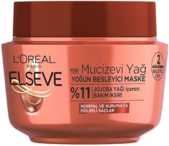 L’Oréal Paris Elseve Mucizevi Yağ Besleyici Maske (300 ml)