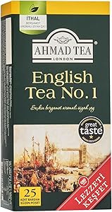 AHMAD TEA English Tea No.1 Bardk Poşt Çay 25li 50g