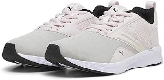 Puma NRGY Comet Running Shoes Unisex Yetişkin Spor Ayakkabı, Puma Black-Luminous Pink, 42