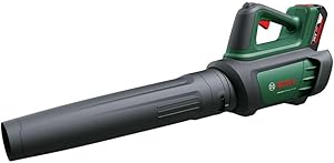 Bosch AdvancedLeafBlower 36V-750 akülü yaprak üfleyici (1 x 2.0 Ah akü, 36 Volt sistem, büyük yüzeylerdeki inatçı yaprakları çıkarmak için, düşük ağırlık: 2,8 kg, kartonda)