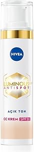 NIVEA Luminous630 Leke Karşıtı Krem CC Fluid SPF30 Light 40ml
