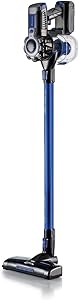 Ariete Dikey Şarjlı Süpürge Mavi 2722/00-2200 mAh Lityum-iyon Şarj Edilebilir Batarya, Kablosuz Elektrikli Süpürge, Taşınabilir El Süpürgesi, 3 Seviyeli Filtreleme, 4 Saat Şarj Süresi