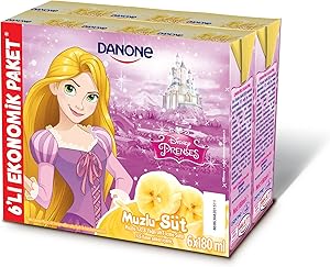 Danone Disney 6’lı Muz Aromalı Süt (6×180 ml)