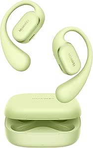 HUAWEI FreeArc Açık Tasarımlı Kulaklık, Yüksek Ses Kaliteli Bluetooth Kulaklık, Güvenli Uyum ve Konfor, IP57 Suya Dayanıklılık, 28 Saat Çalma Süresi, Sporcu Kulaklıkları, iOS & Android, Yeşil