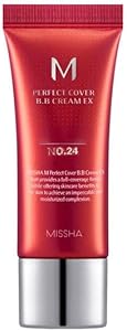MISSHA Mükemmel Kapatıcılık Sunan Çok Fonksiyonlu M Perfect Cover BB Cream Ex SPF42 PA+++ No.24 (20ml)