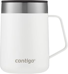 Contigo Streeterville VakumLu Masa Kupasi 420 mL Beyaz