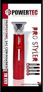 POWERTEC TR-7777 T Bıçak Ense Makinesi
